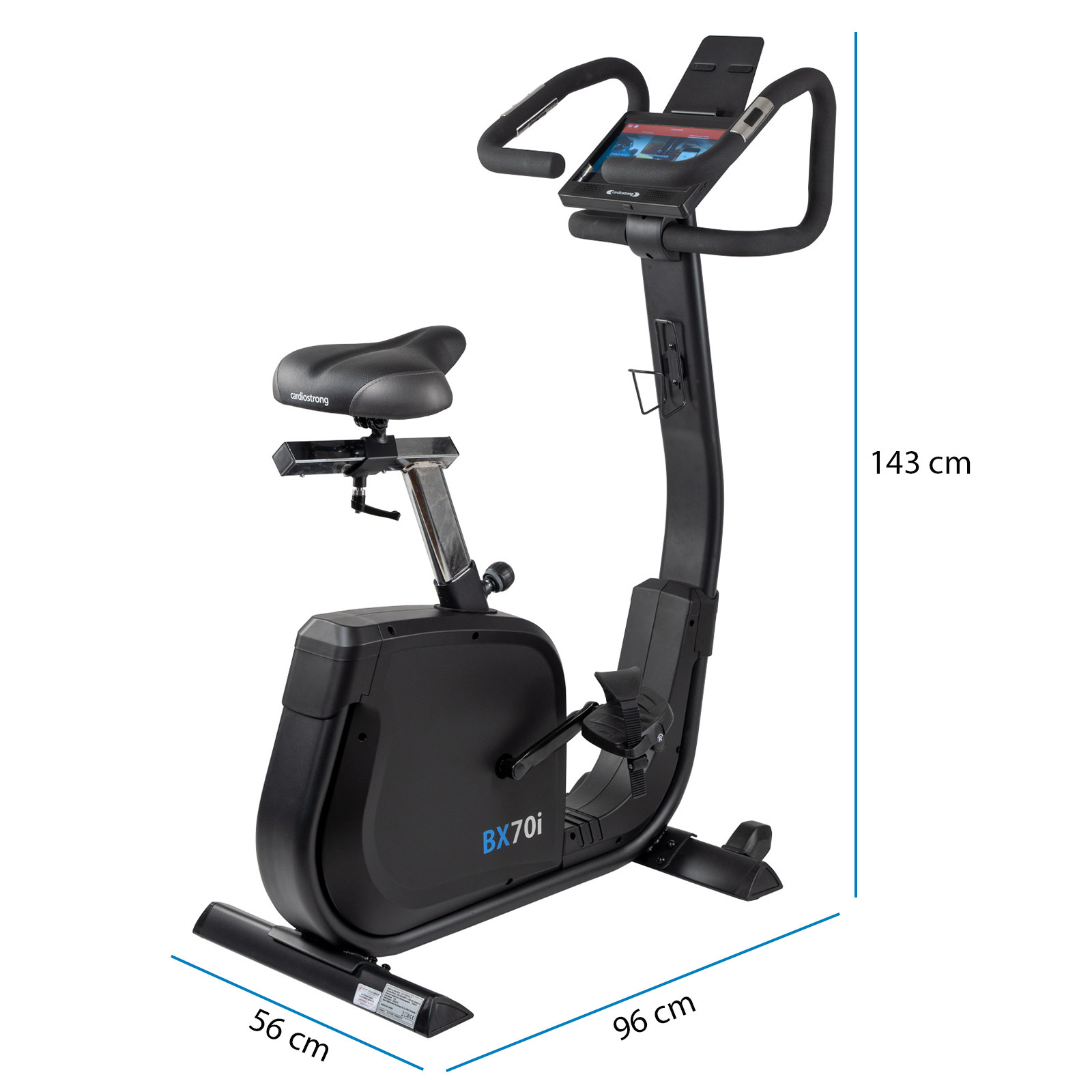Cardiostrong 08991 Zdjęcie produktu - cst bx70i t dimensions 1600