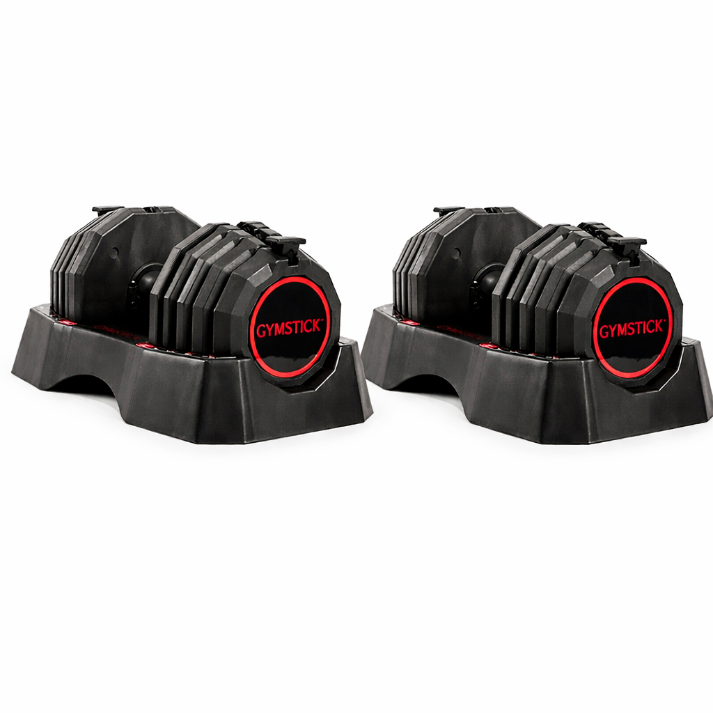 Dwie hantle regulowane Gymstick Quick-Lock - widok produktu