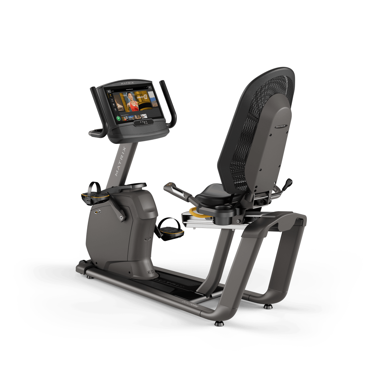 Rower poziomy MATRIX R50 z konsolą XIR