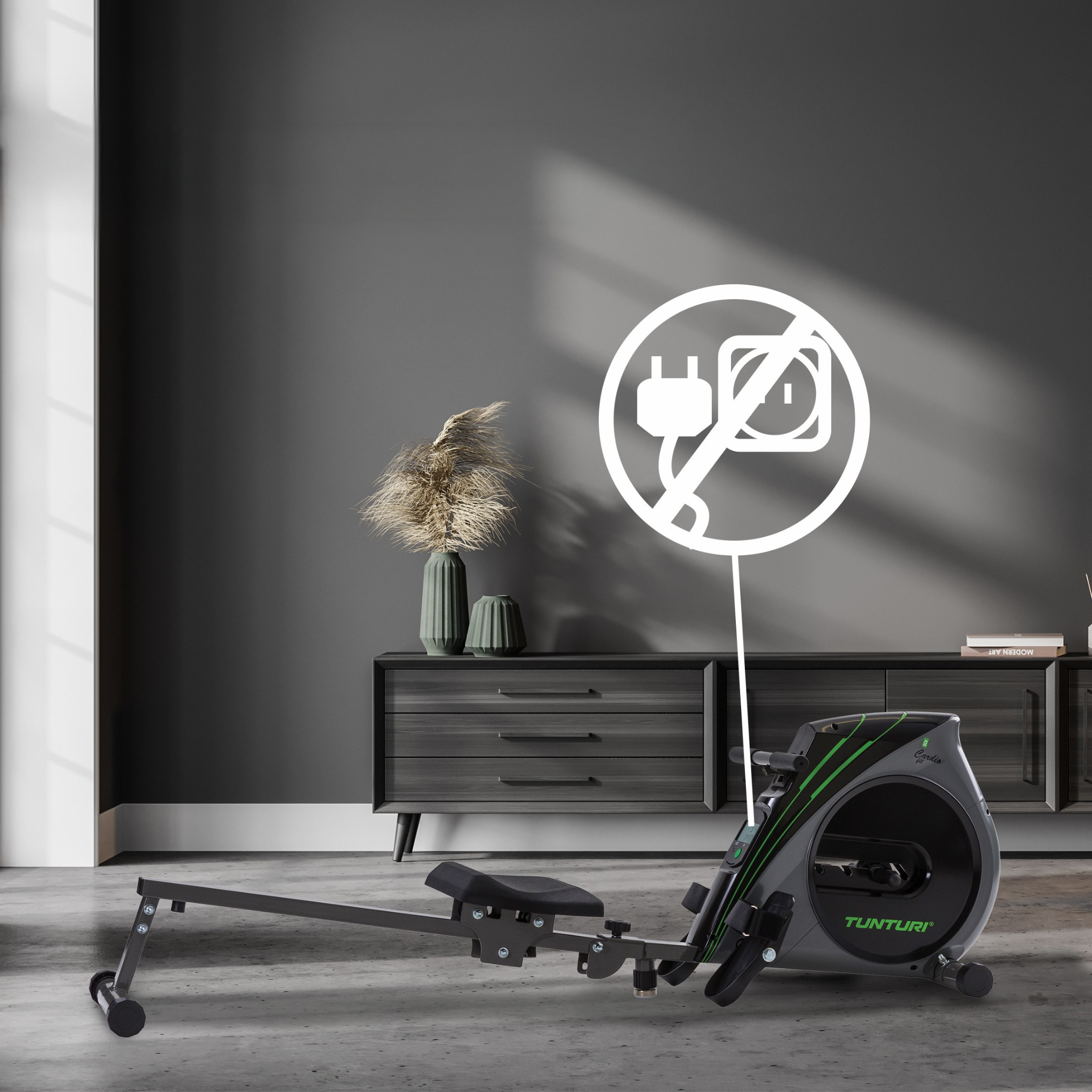 tunturi 08632 Zdjęcie produktu - Wioslarz Tunturi Cardio FitR20 13