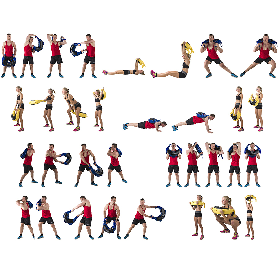 tunturi 14TUSCF019 Zdjęcie produktu - Worek bulgarski 4