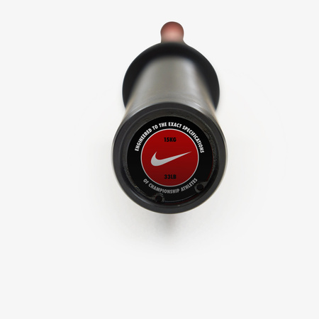 GRYF NIKE COATED PREMIUM BARBELL RED SWOOSH 20 KG