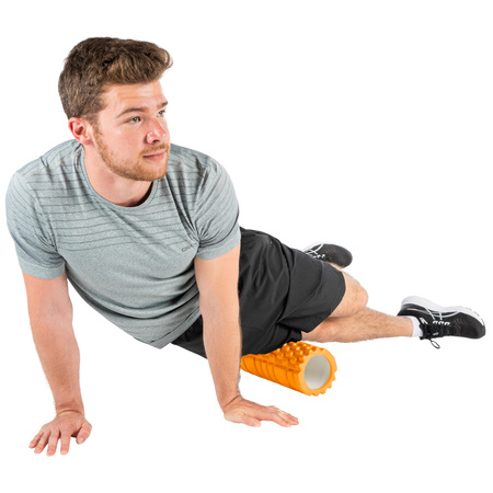 ROLLER WAŁEK DO MASAŻU 33CM TUNTURI, POMARAŃCZOWY