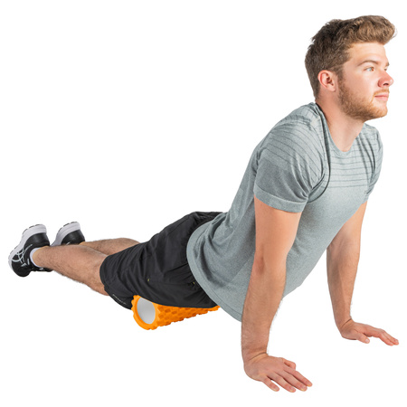 ROLLER WAŁEK DO MASAŻU 33CM TUNTURI, POMARAŃCZOWY