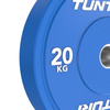 OBCIĄŻENIE TALERZ TUNTURI PLATINUM BUMPER PLATE NIEBIESKI, 20 KG