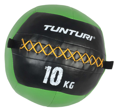 PIŁKA LEKARSKA TUNTURI WALL BALL 10KG GREEN