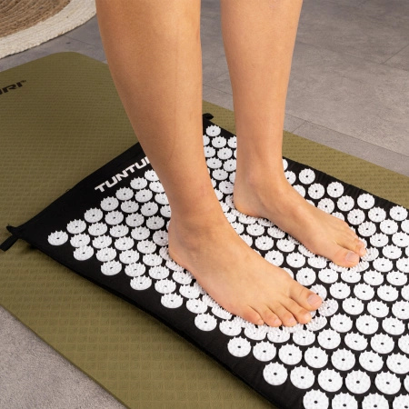 MATA DO AKUPRESURY Z PODUSZKĄ TUNTURI BLACK