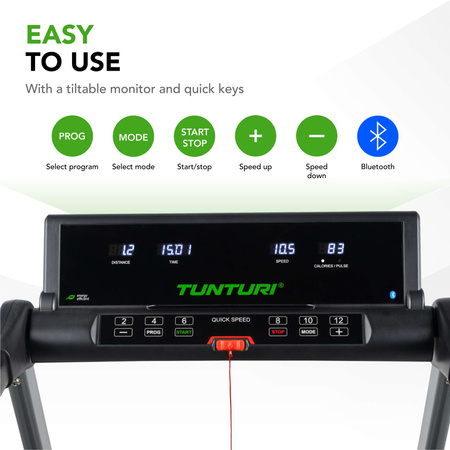 BIEŻNIA ELEKTRYCZNA SKŁADANA TUNTURI CARDIO FIT T25