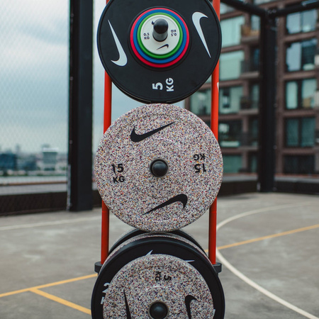 ZESTAW NIKE STOJAK + GRYFY + OBCIĄŻENIA