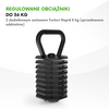 Zestaw Kettlebell Tunturi Rapid 3,5 kg + Obciążenia 2 x 8 kg