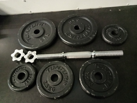 HANTLA STALOWA REGULOWANA TUNTURI DUMBBELLSET 20 kg OUTLET