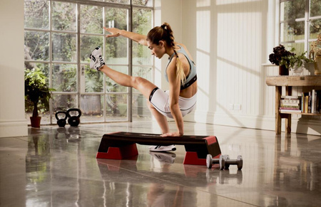 STEP DO AEROBIKU REEBOK STEP THE ORIGINAL - CZERWONY