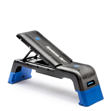 ŁAWKA TRENINGOWA I STEP 2W1 REEBOK DECK - NIEBIESKI