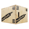 DREWNIANA SKRZYNIA PLYOMETRYCZNA DO ĆWICZEŃ CROSSFIT JUMPBOX TUNTURI 40/50/60 CM