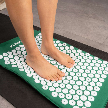 MATA DO AKUPRESURY Z PODUSZKĄ TUNTURI GREEN