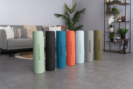 TUNTURI MATA DO JOGI TUNTURI YOGAMAT 8MM SZARA