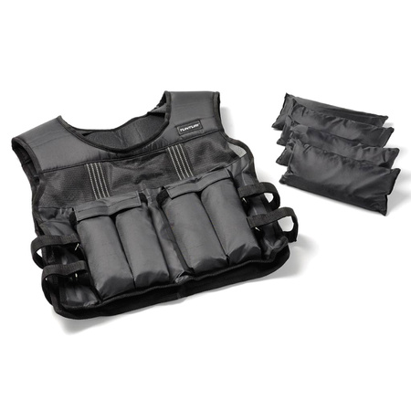 REGULOWANA KAMIZELKA OBCIĄŻENIOWA TUNTURI ADJUSTABLE WEIGHTED VEST 15 KG