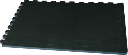 PODŁOGA MATA POD SPRZĘT FITNESS TUNTURI 120x120cm PUZZLE