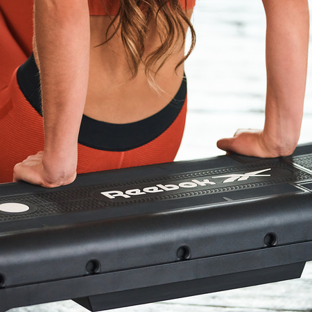 Ławka treningowa i Step 2w1 Reebok Deck - BIAŁY OUTLET