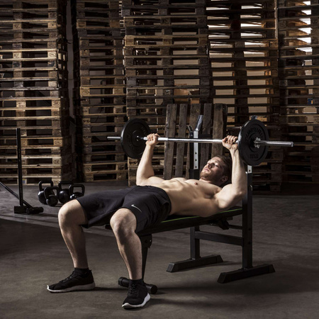 ŁAWKA DO ĆWICZEŃ TUNTURI WB20 OUTLET #KLASA A-