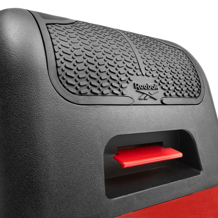 ŁAWKA TRENINGOWA I STEP 2W1 REEBOK DECK - CZERWONY